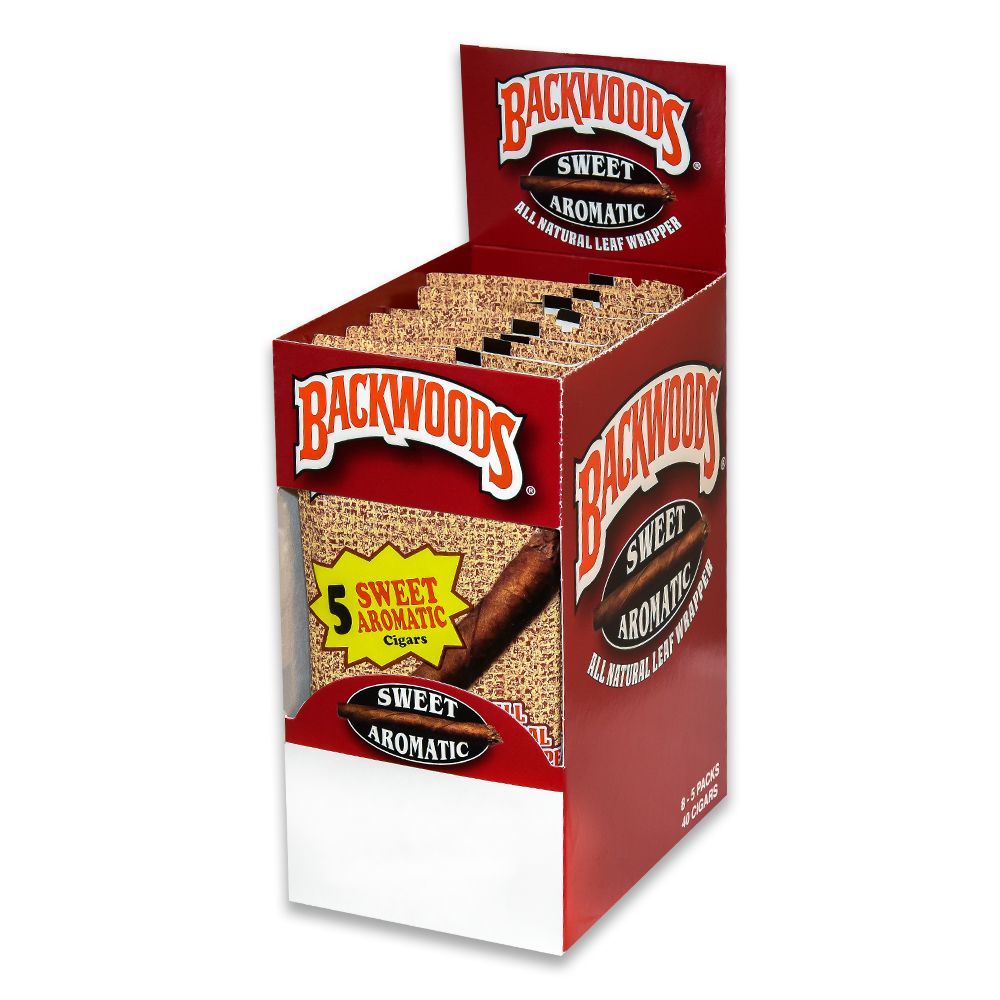 Backwoods 5 Pack Cigars (White)