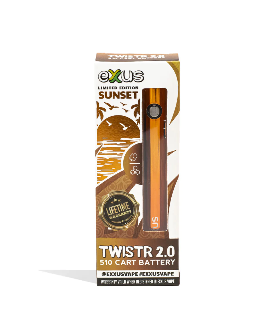 Exxus Twistr 2.0 Cartridge Battery 2.0V to 4.0V (Sunset)