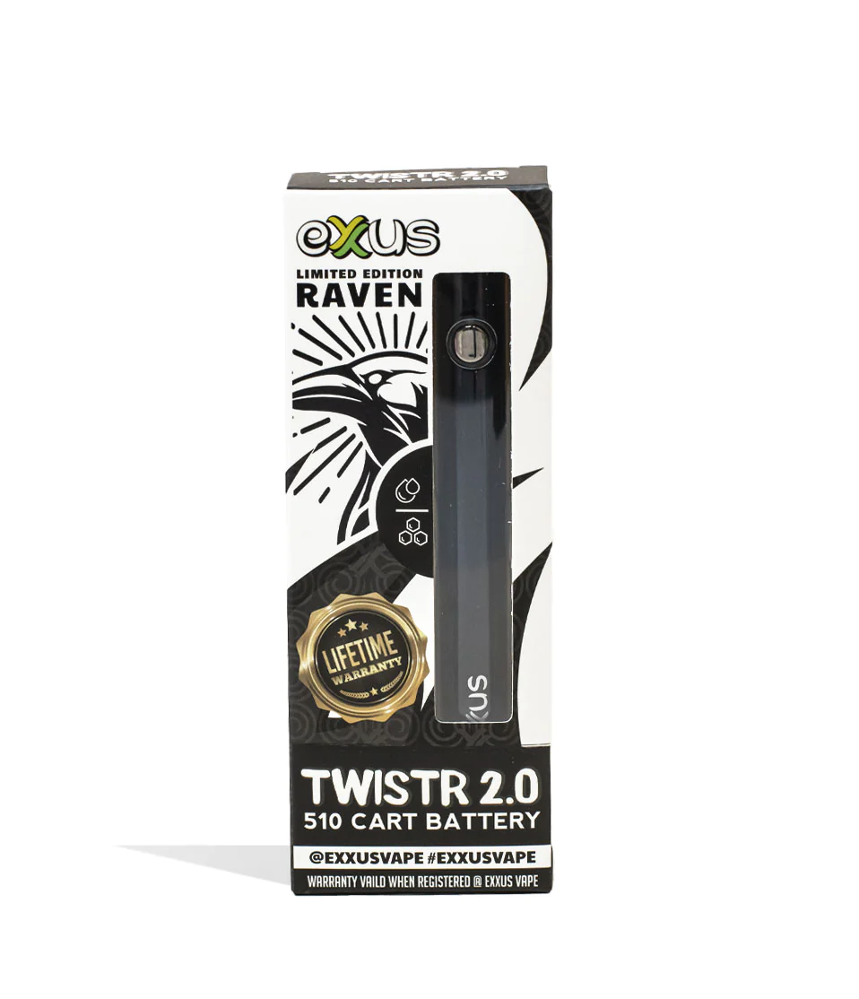 Exxus Twistr 2.0 Cartridge Battery 2.0V to 4.0V (Raven)