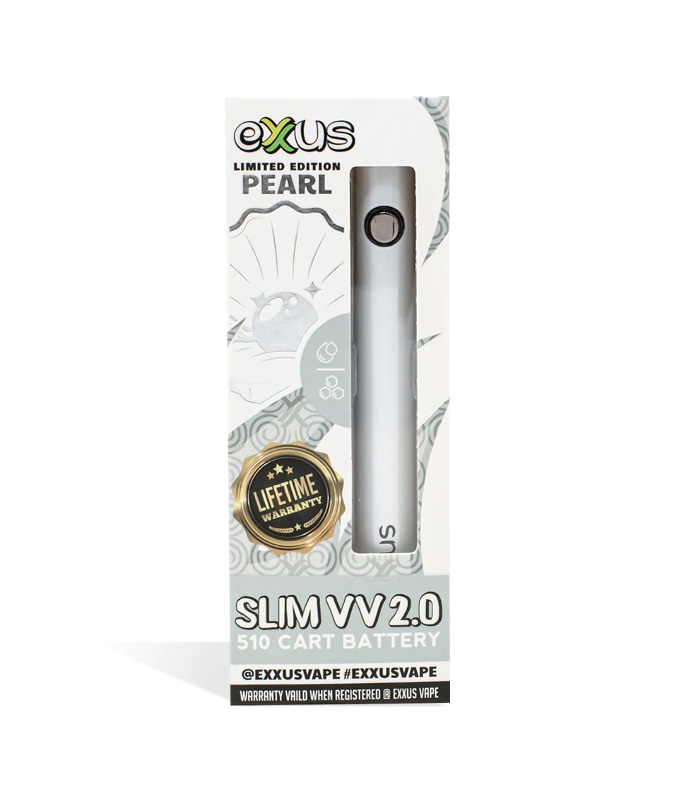 Exxus Slim VV 2.0 Cartridge Battery (Pearl)