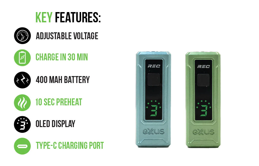 Exxus Rec Cartridge Battery