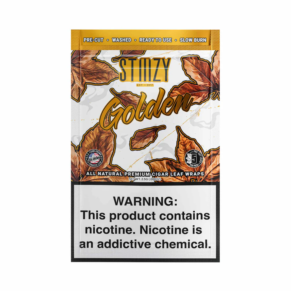 Stiiizy Cigar Leaf Wraps - 5 Pack