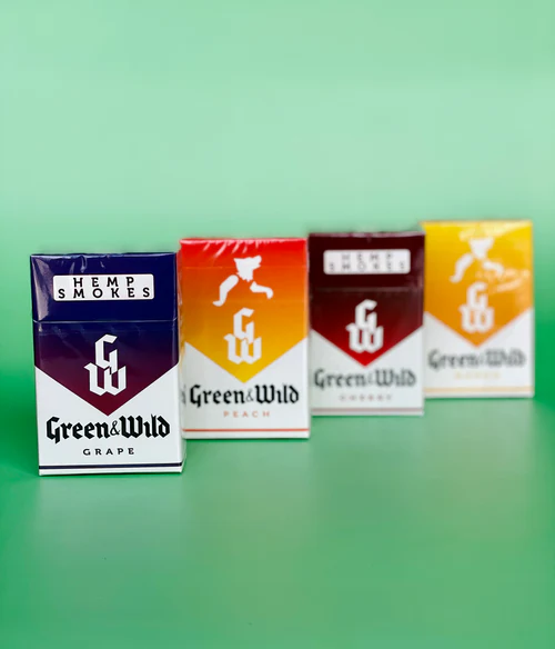 Green & Wild Hemp Smokes 20 Pack