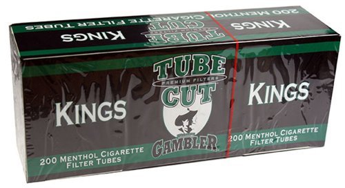 Gambler Tubes Menthol King Size 200ct