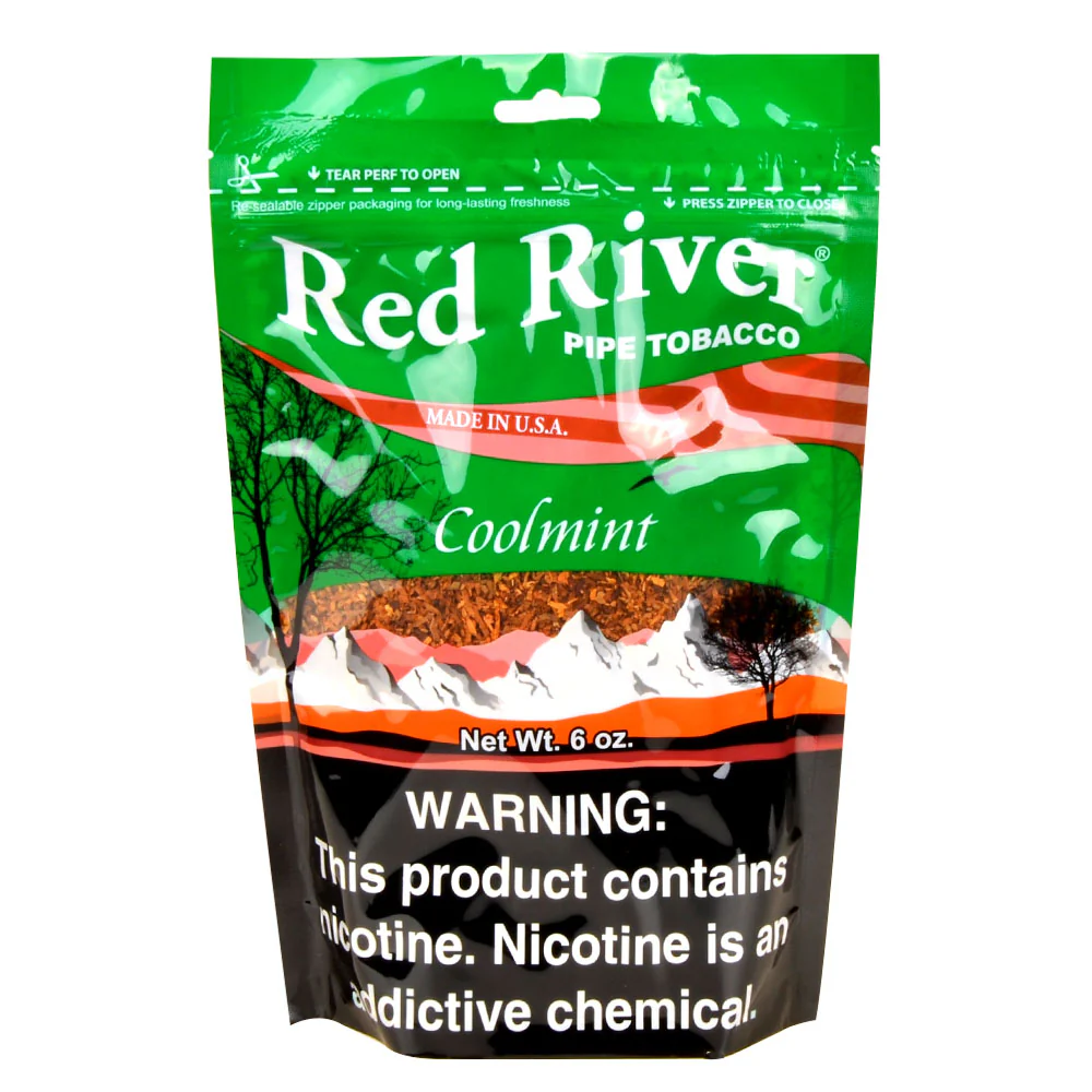 Red River Cool Mint Pipe Tobacco 6oz