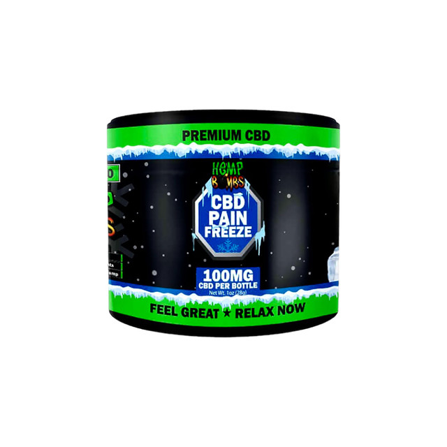 Hemp Bombs CBD Pain Freeze 100mg 1oz