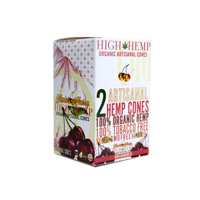 High Hemp Artisanal Cones (Blazin' Cherry)