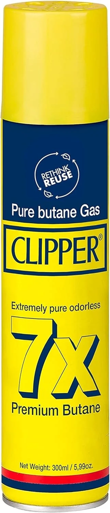 Clipper Butane 7x Premium 300ml