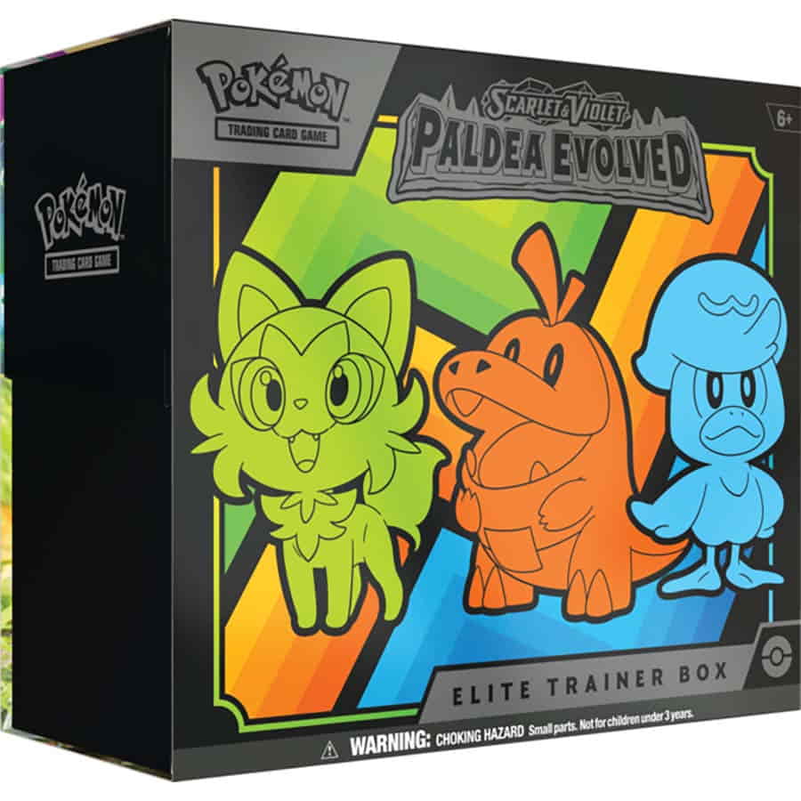 Pokemon Scarlet and Violet 2 Paldea Evolved Elite Trainer Box