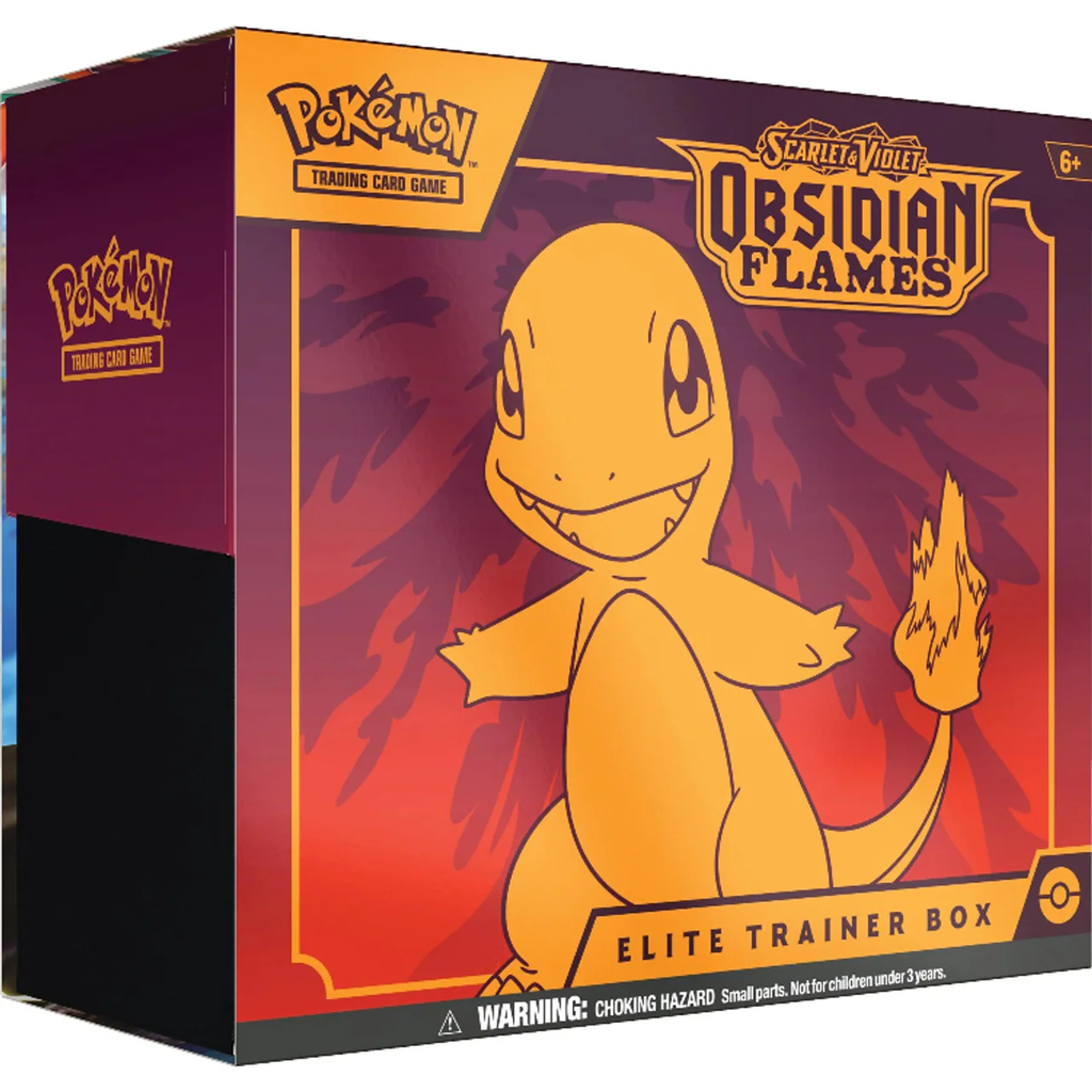 Pokemon Scarlet and Violet Obsidian Flames Elite Trainer Box