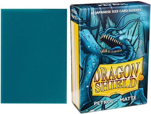 Dragon Shield Sleeves: Japanese Matte - Petrol 60CT