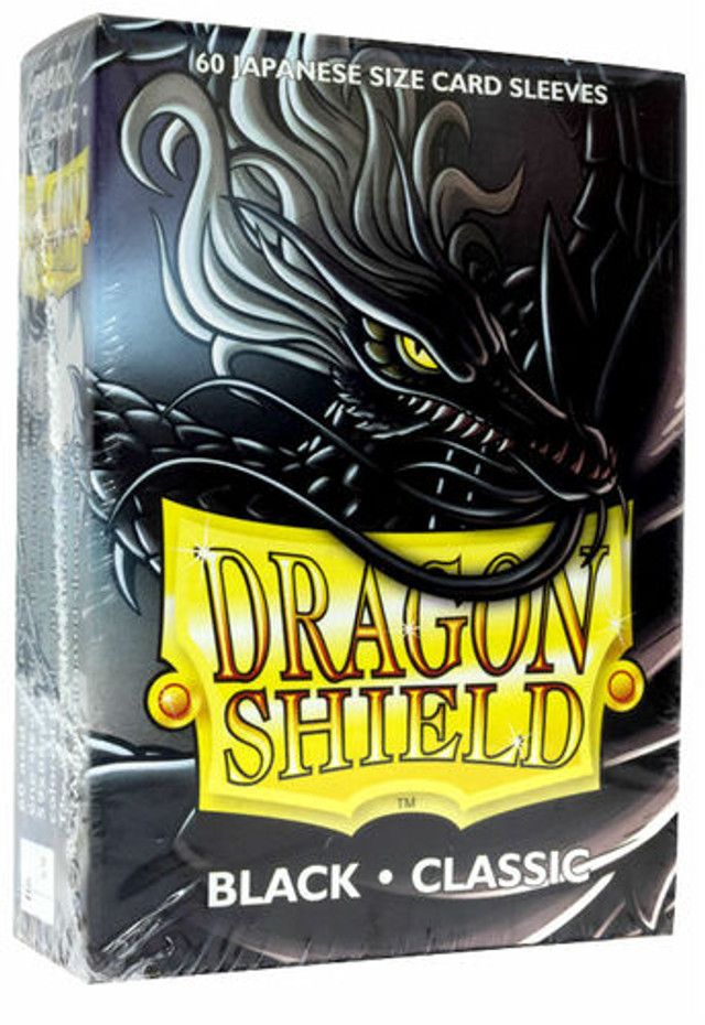 Dragon Shield Sleeves: Japanese Classic - Black 60CT