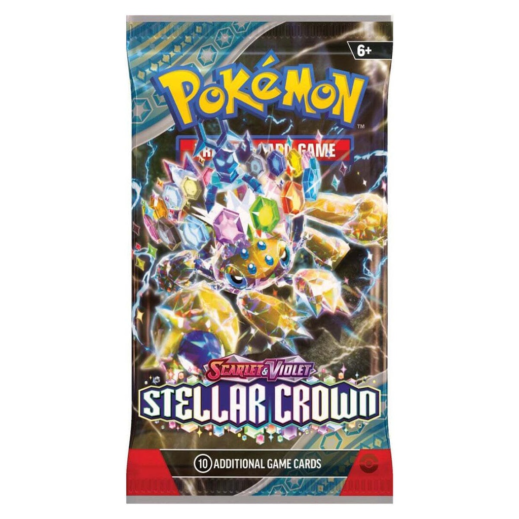 Pokemon Scarlet and Violet 7 Stellar Crown Booster Pack