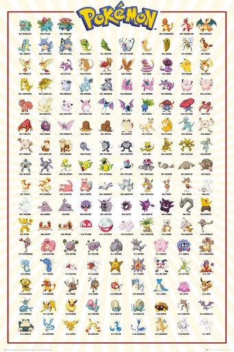 [54213] Pokemon 151 Poster