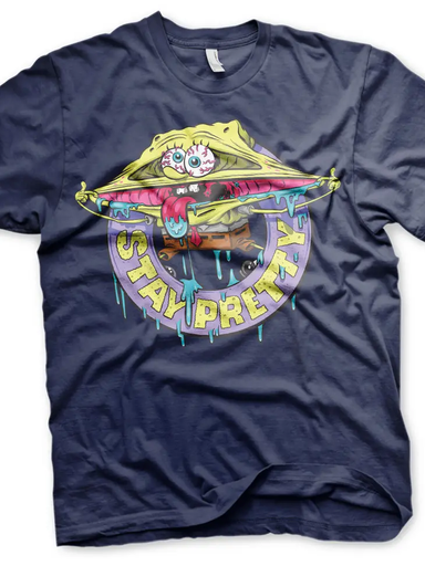 SpongeBob - Stay Pretty T Shirt - Blue