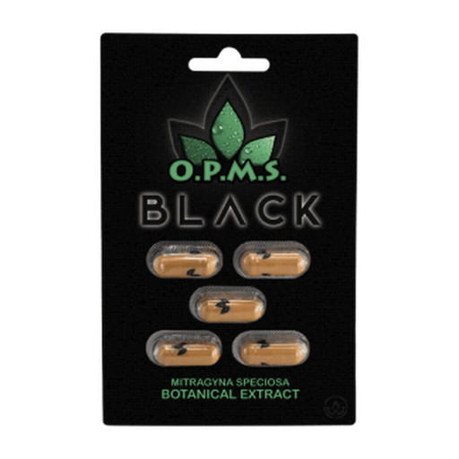 [650075995123] OPMS 5ct Black Capsules