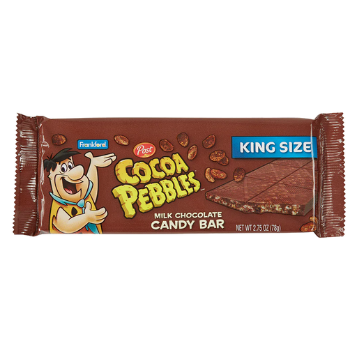 Cocoa Pebbles Milk Chocolate Candy Bar King Size 2.75oz