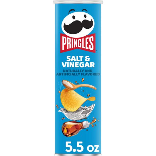 [38000138607] Pringles Salt & Vinegar 5.5oz