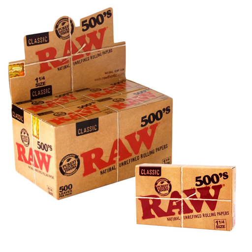 RAW Classic 500's 1 1/4 Papers