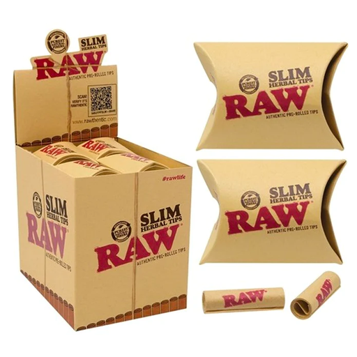 RAW Slim Herbal Pre Rolled Tips