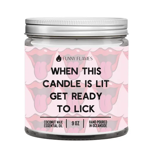 [FCD-138] When This Candle Is Lit Get Ready To Lick Funny Flames Candle