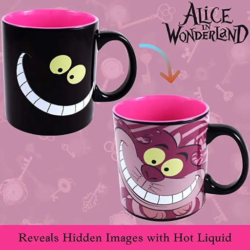 [AW5534HB] Disney Alice in Wonderland 20oz Heat Reveal Mug