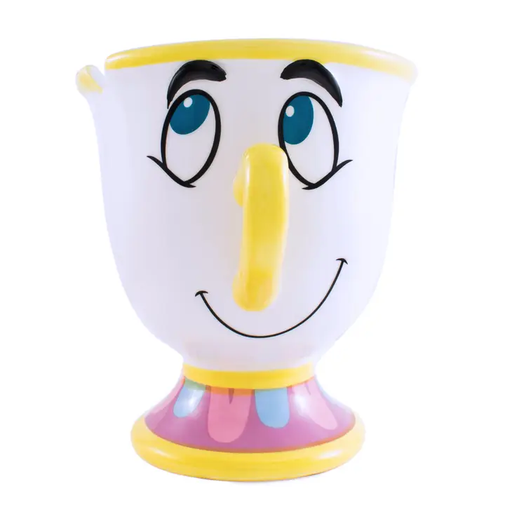 [DQ9095] Disney Beauty & The Beast Chip Ceramic 3D Sculpted Mug