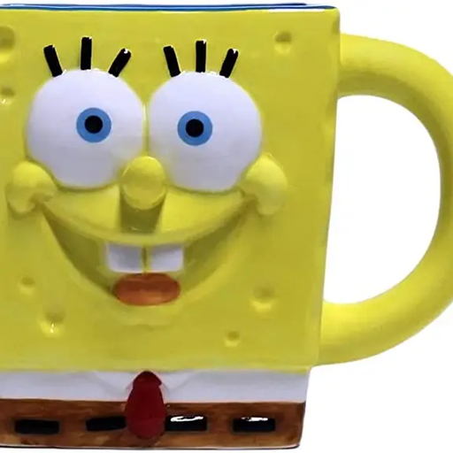 [SG0295] Nickelodeon SpongeBob SquarePants Sculpted Mug