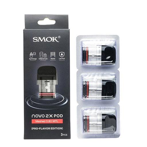 Smok Novo 2x Pod (1 Pod) 0.8 MTL Mesh