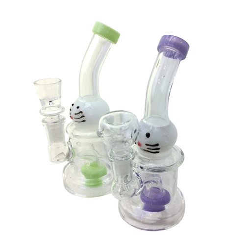 [49272] Kitty Waterpipe 6in